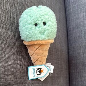 Jellycat Irresistible Mint Ice Cream Plush
